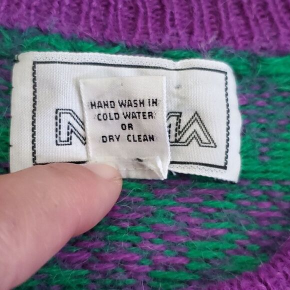 Vintage Millma 100% Alpaca Sweater Dress Size M - Picture 11 of 13